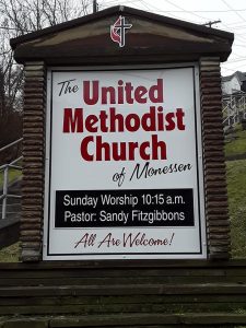 METHODIST CHURCH SIGN | Evans Graphics